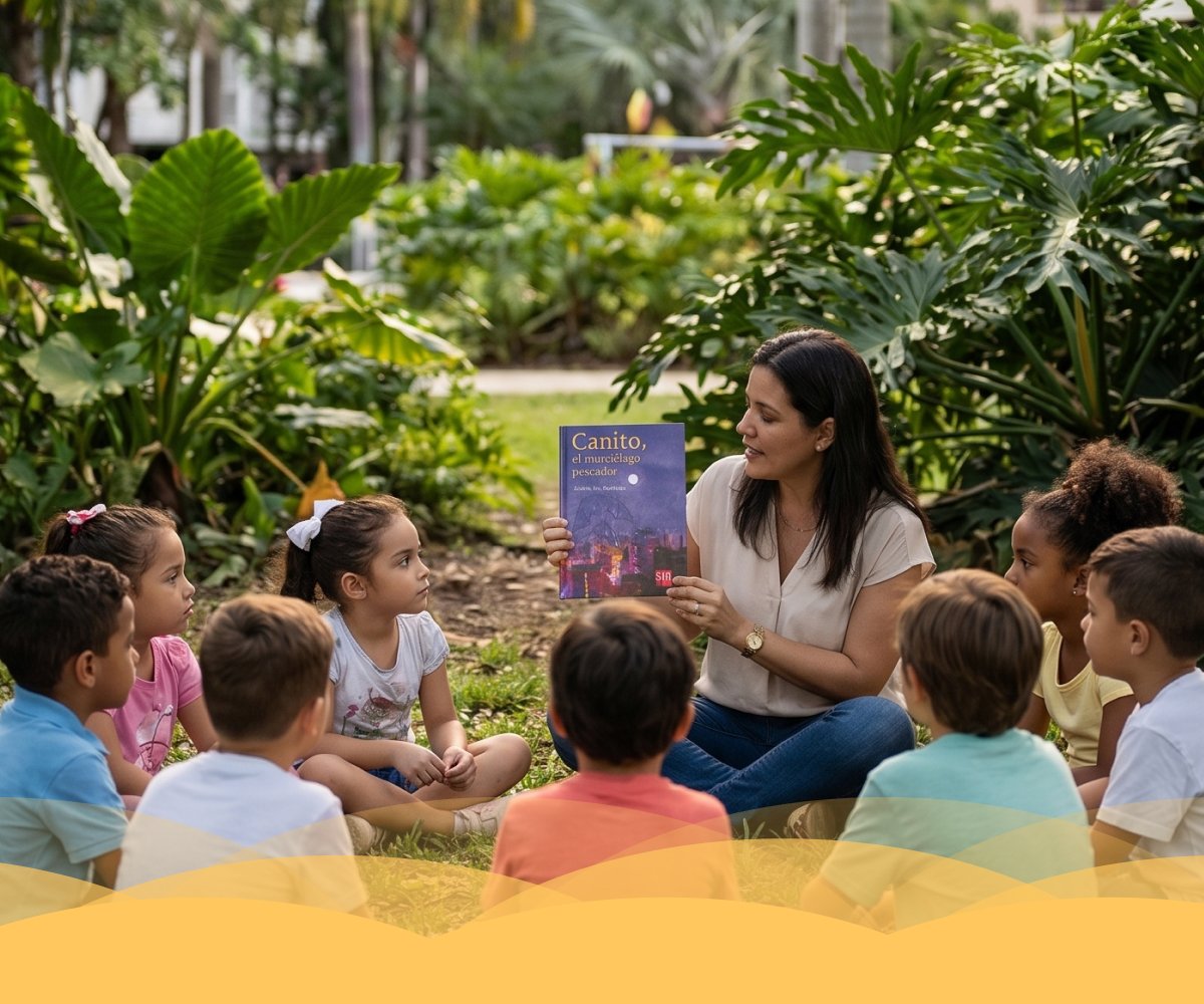 Lectura para niños en El Morro